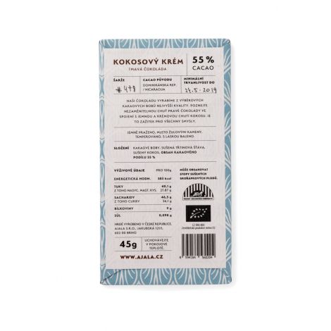 Čokoládový krém Ajala Coco 55%