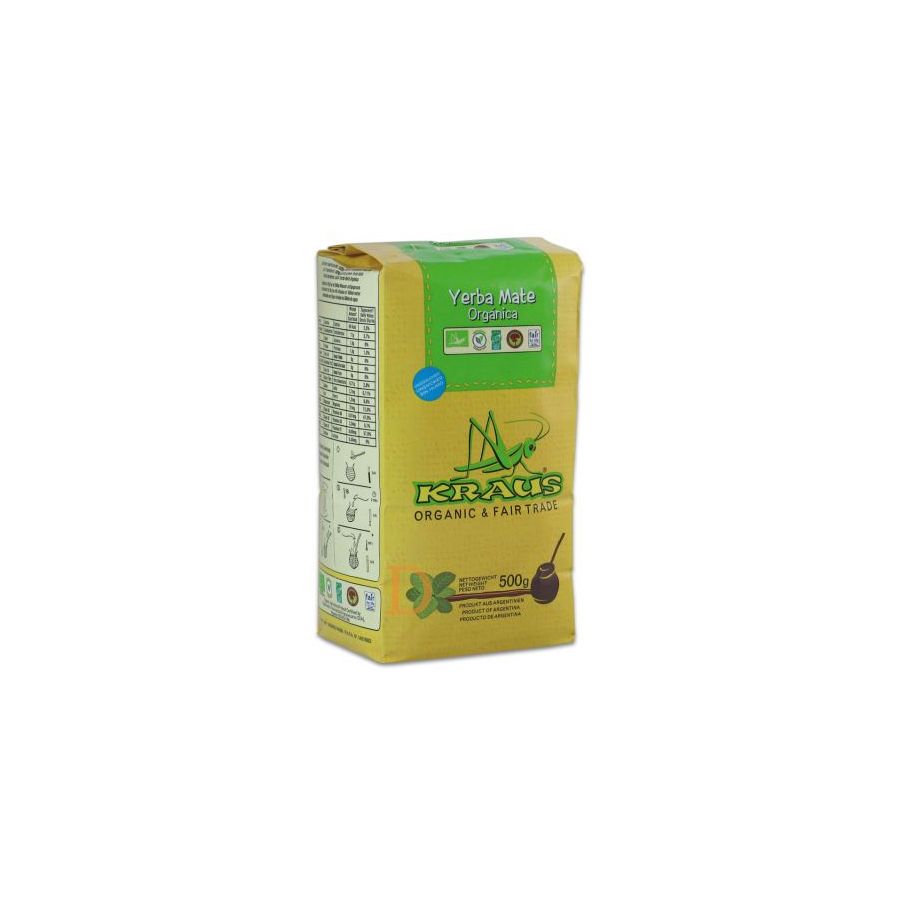 Yerba Maté BIO KRAUS Organic 500g