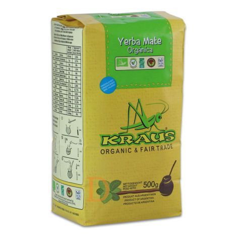 Yerba Maté BIO KRAUS Organic 500g