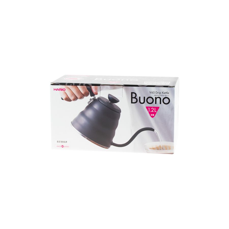 Hario Buono 1,2 l varná kanvica čierna (VKB-120MB)