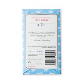 Čokoláda ajal kávová 70% 2