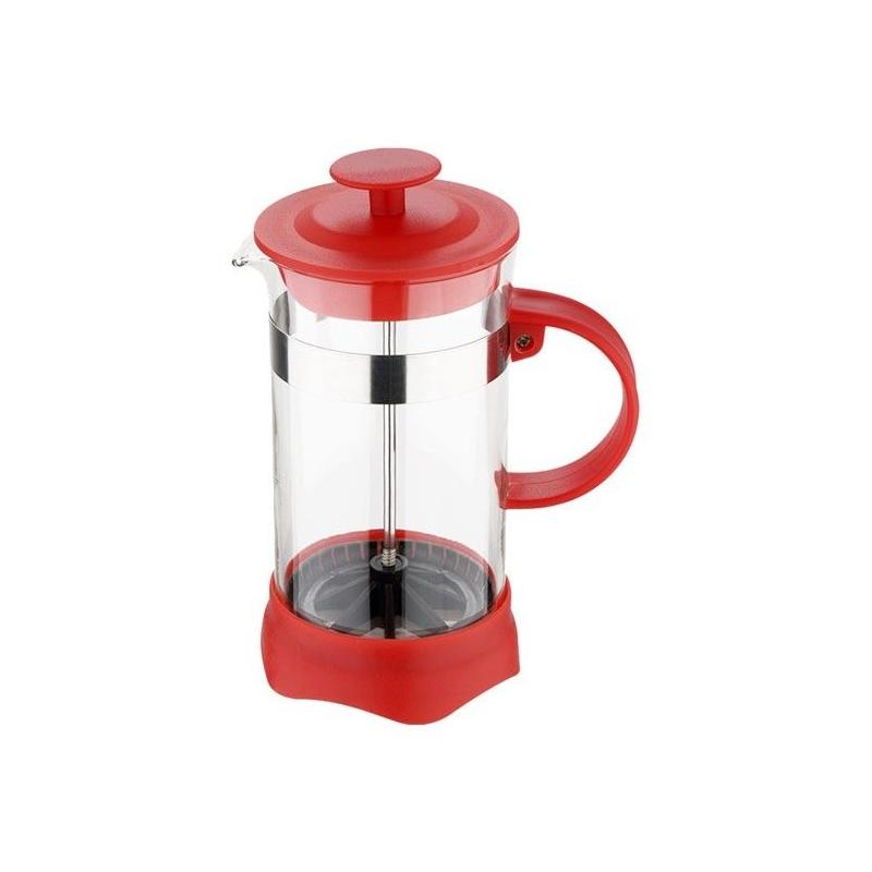 French press kanvica 350ml (červená)