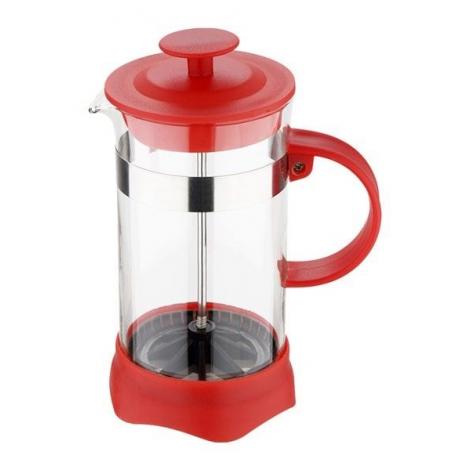 French press kanvica 350ml (červená)