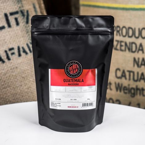 Rebelbean Guatemala Nacedero 250g, zrnková