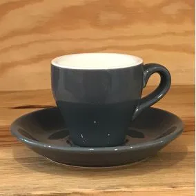 Šálka na espresso Kaffia 80 ml - sivá