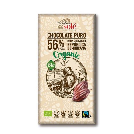 Čokoláda Solé - 56% bio čokoláda