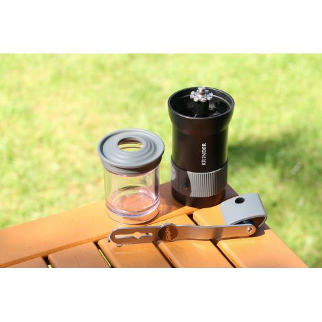 Mlynček Cafflano Krinder - čierny