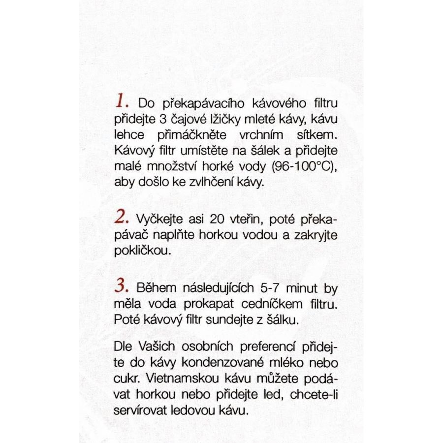 Trung Nguyen CREATIVE 5, mletá káva