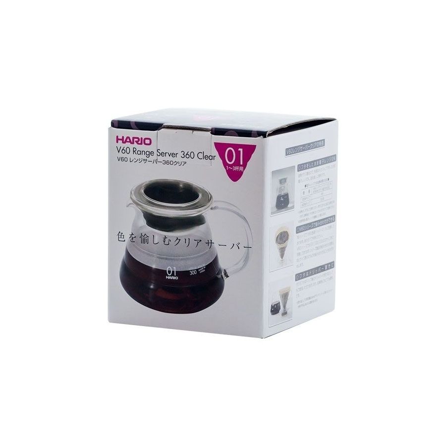 Kávovar Hario V60 Range Server 360 ml (XGS-36TB)