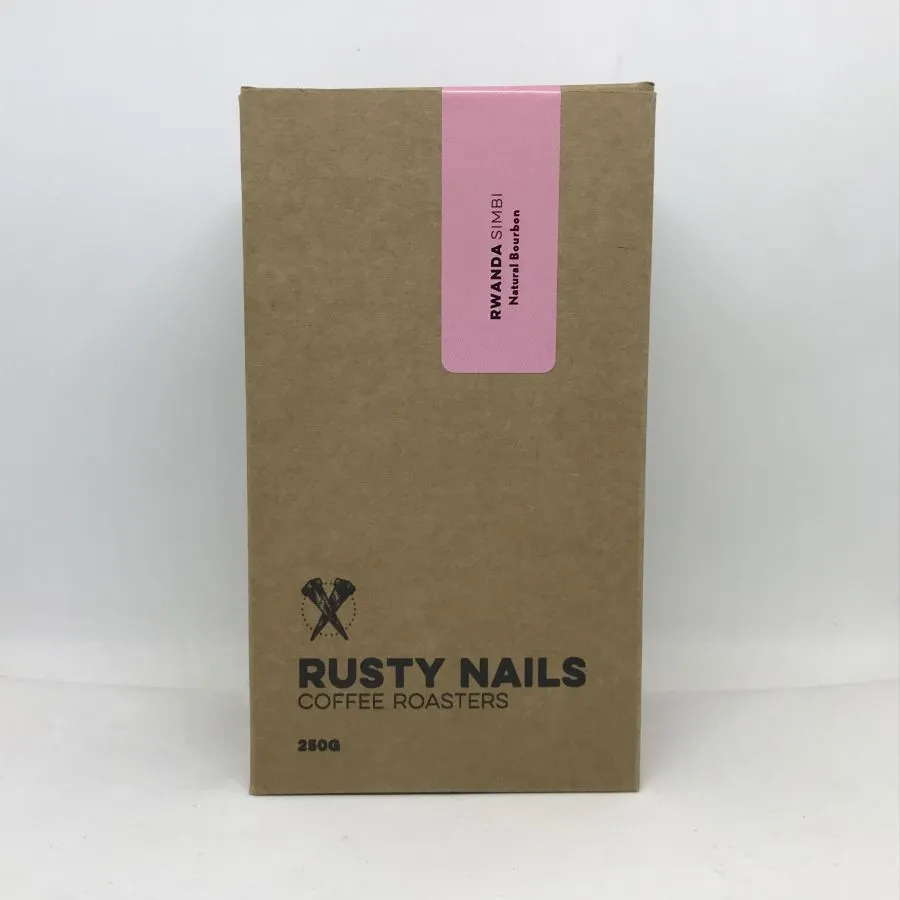Káva Rusty Nails Rwanda Simbi, 250g