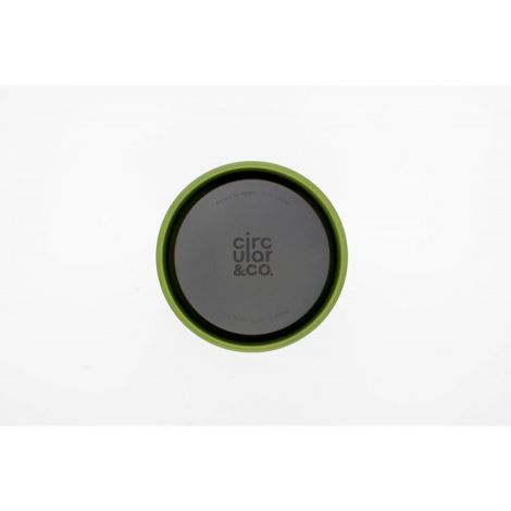 Téglik Circular Cup (rCup) Cream and Green 340ml