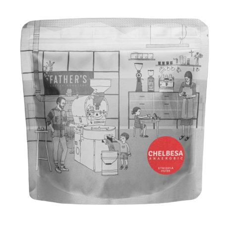 Father's Coffee Etiópia Chelbesa anaeróbna 300g