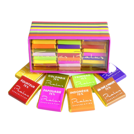 Degustačná sada Francois Pralus - knihovnička, 120g