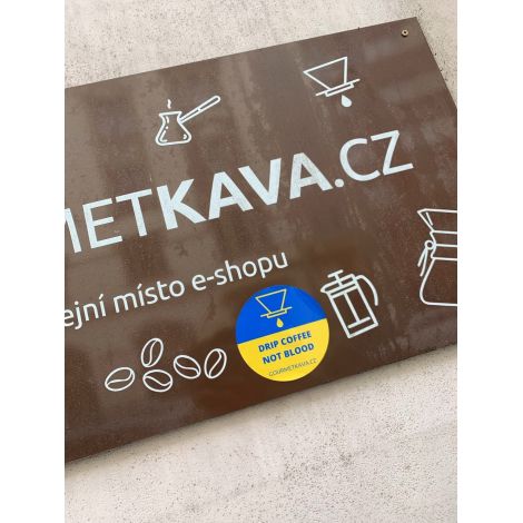 Samolepka - podporujem Ukrajinu!