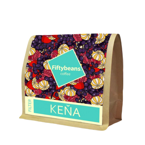 Fiftybeans Keňa Riakiberu, 200g