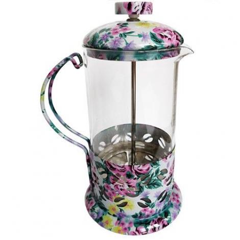 French press 600ml Kaffia kvet