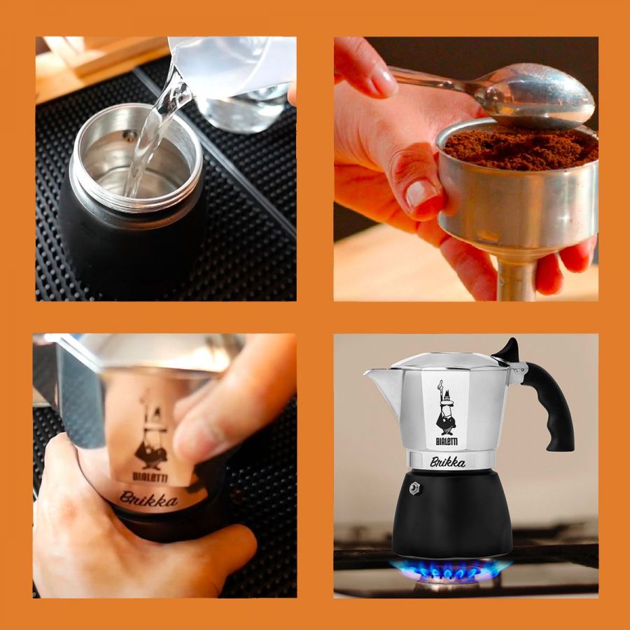 Moka kanvice Bialetti Brikka 2