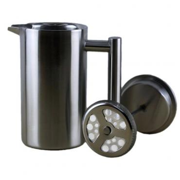 Frenchpress z nehrdzavejúcej ocele 350 ml Kaffia - strieborný 2