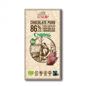 Chocolates Solé - 86% BIO čokolády