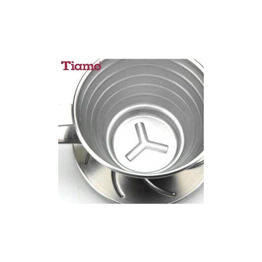 Dripper Tiamo K02 (kompatibilný s filtrami Kalita 185)