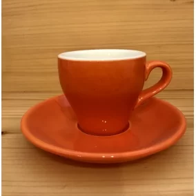 Šálka na espresso Kaffia 80 ml - oranžová