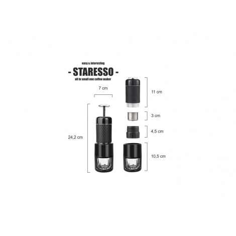Kávovar Staresso Classic (SP-200) černý