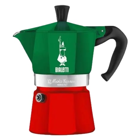 Bialetti Moka Express Italia 6 - POUŽITÉ/ZĽAVENÉ