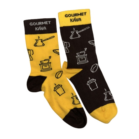 Ponožky GourmetCoffee (veľkosť 38-42)