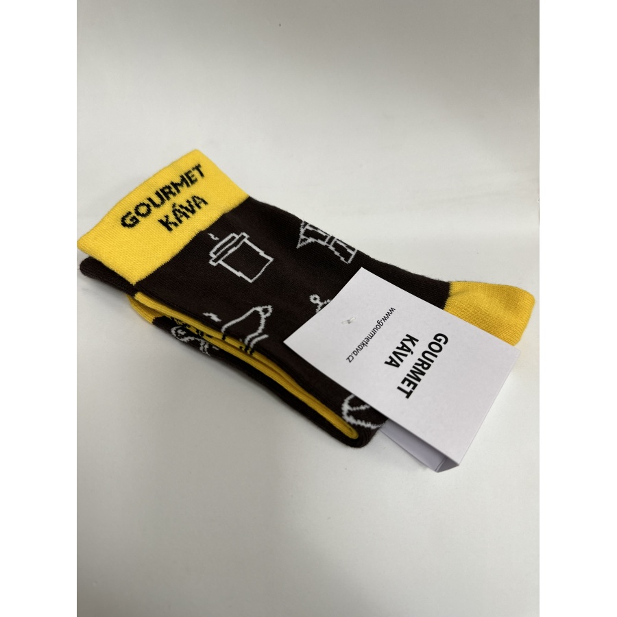 Ponožky GourmetCoffee (veľkosť 38-42)