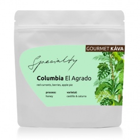 GourmetCoffee Specialty Columbia El Agrado Honey 250g