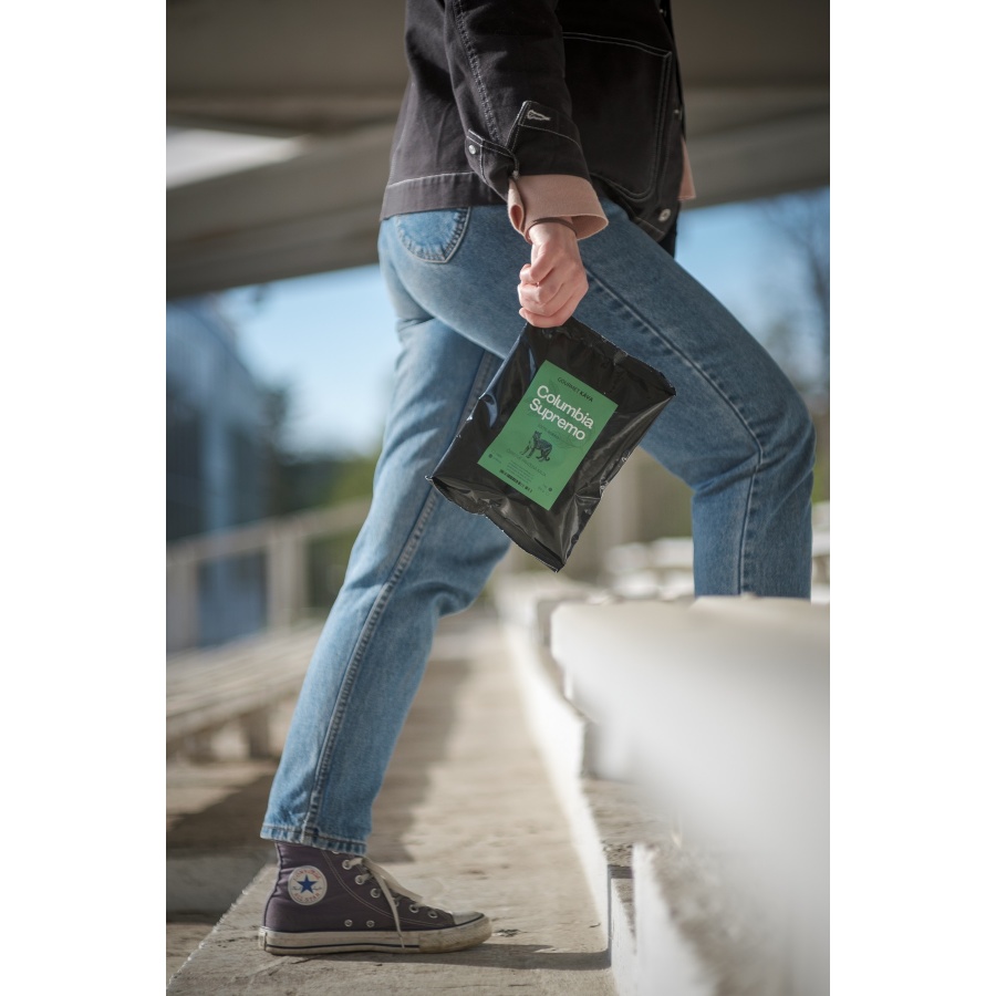 Kolumbia: Supremo, kávové zrná Arabica