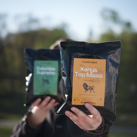 Kolumbia: Supremo, kávové zrná Arabica