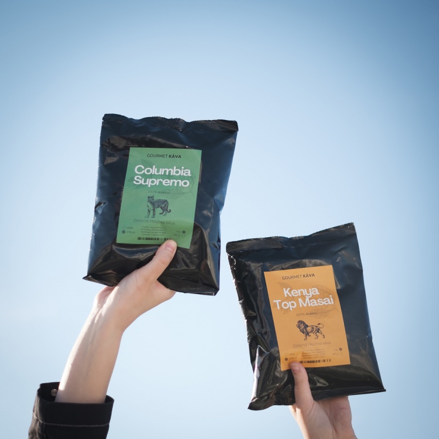 Keňa Top Masai, kávové zrná Arabica