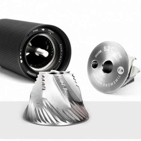 Ručný mlynček Timemore C3S PRO FOLD čierna