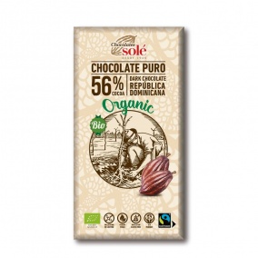 Čokolády Solé - 56% BIO čokoláda 100g