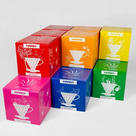 Hario Dripper V60 -02T Orange - plast