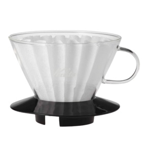 Dripper Kalita Wave 185 czarny - szkło