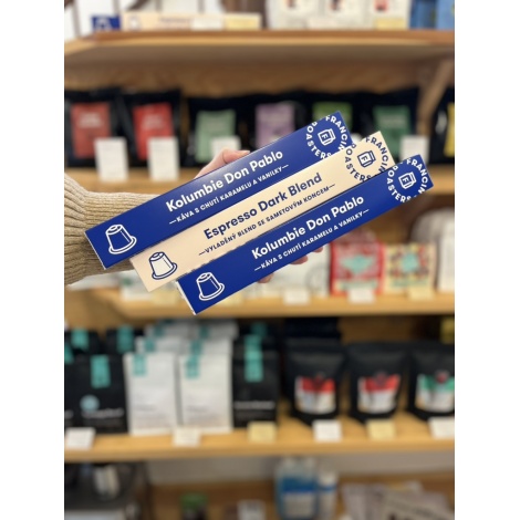 Cafe Francin ESPRESSO KAPSLE KOLUMBIE DON PABLO