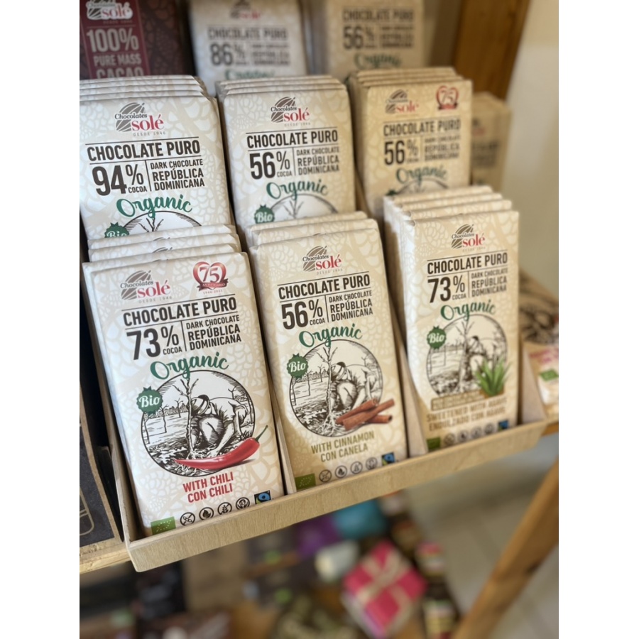 Chocolates Solé  - 73% bio čokoláda s chilli