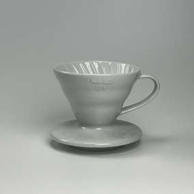 Hario dripper V60-01 keramický - biely (VDC-01W) 2