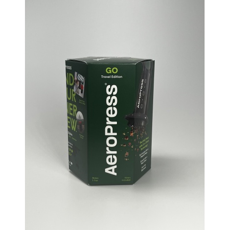 Aeropress GO z 50 filtrami