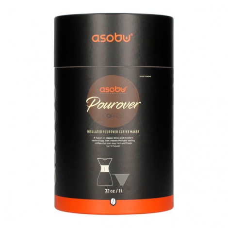 Asobu Pour Over 1L - čierna