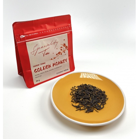 Čierny čaj Jin Hou / Zlatá opica 50g Specialty Tea