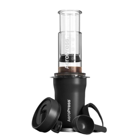 Cestovný systém Aeropress GO Plus - čierny