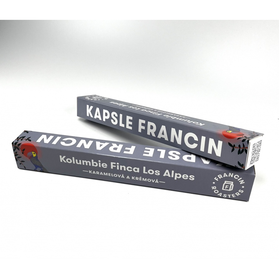 Káva Francin ESPRESSO KAPSLE KOLUMBIE Finca Los Alpes