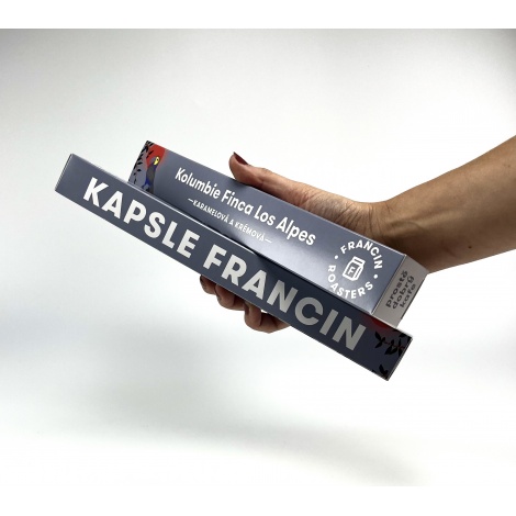 Káva Francin ESPRESSO KAPSLE KOLUMBIE Finca Los Alpes