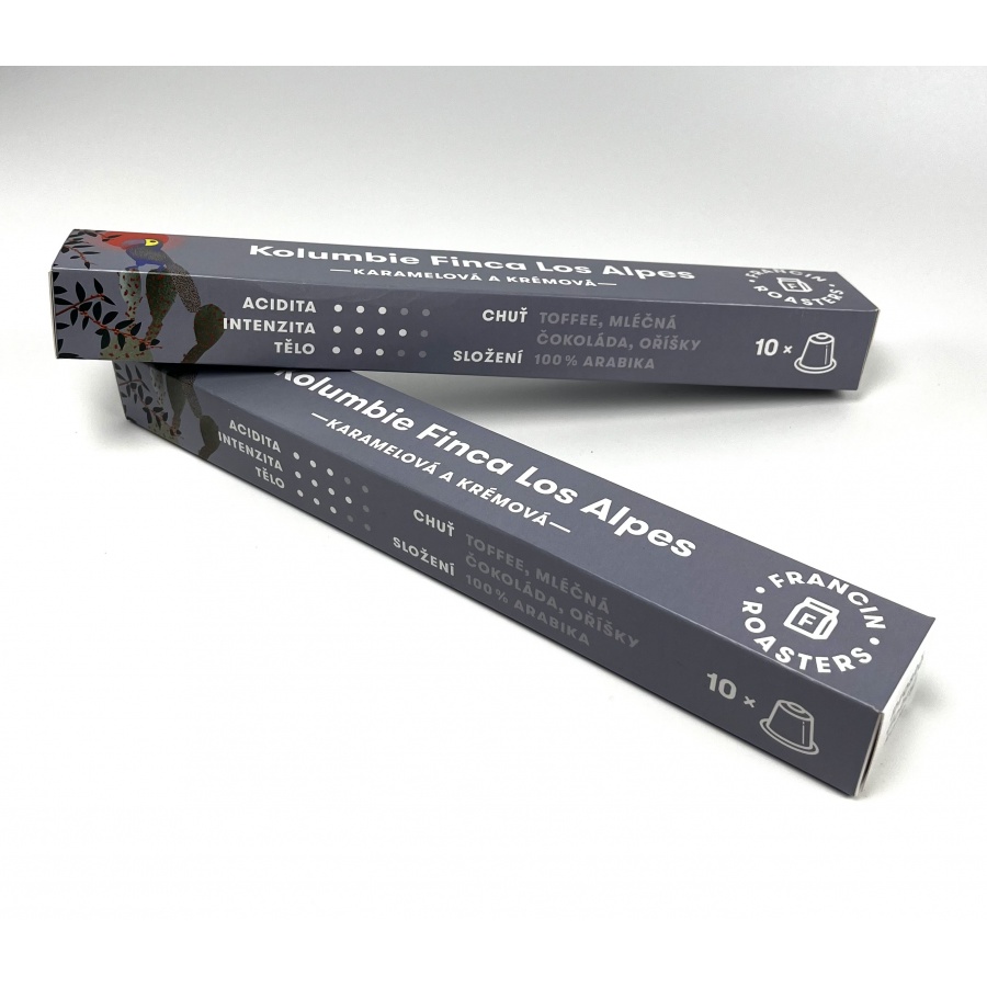 Káva Francin ESPRESSO KAPSLE KOLUMBIE Finca Los Alpes