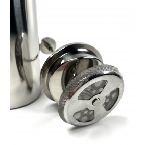 Frenchpress z nehrdzavejúcej ocele 600 ml Kaffia - strieborný 2