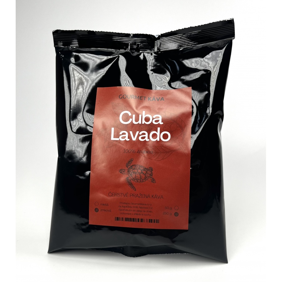 Kuba Lavado, zrnková káva arabica
