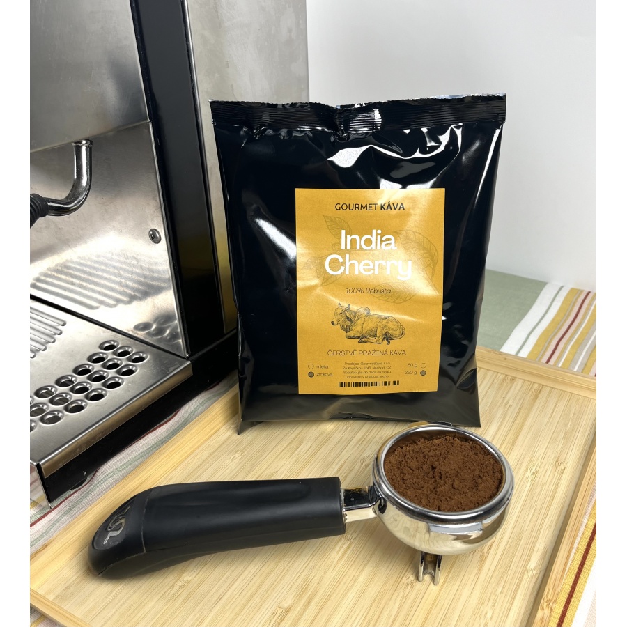 Indie Cherry, zrnková káva ROBUSTA